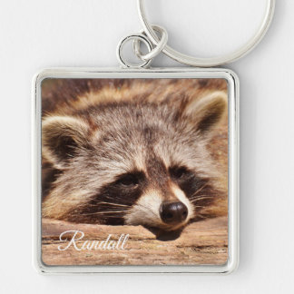 Raccoon Key Ring