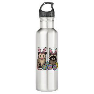Raccoon Opossum Easter T-Shirt_1 710 Ml Water Bottle