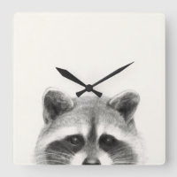 Raccoon Pencil Drawing