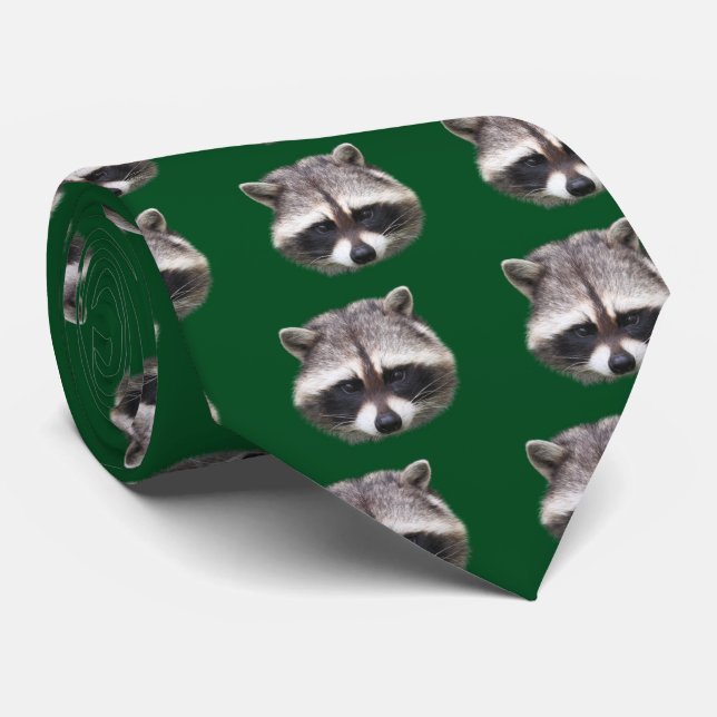 Raccoon Tie (Rolled)