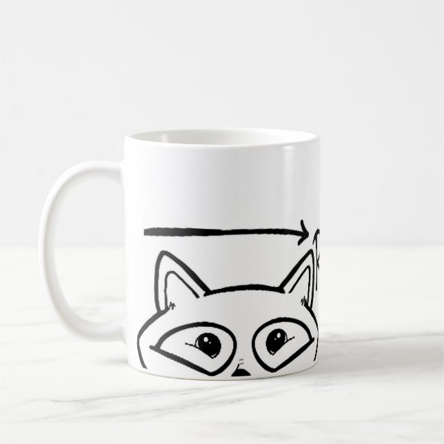 Raccoonisms Branded Mug (Left)