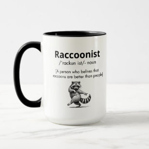 Raccoonist Definition, raccoon lover, raccoon noun Mug