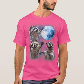 Raccoons Howling At The Moon Shirt - Funny Racoon