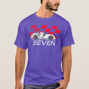 Race 7th Birthday Seven Year Old Boy Party T-Shirt