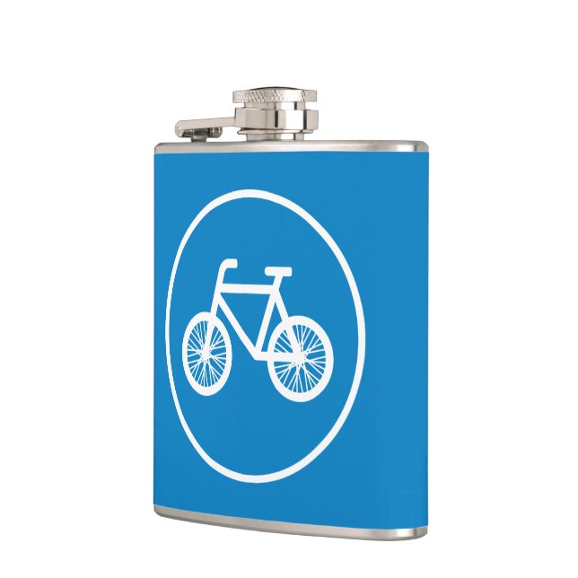 Race a bicycle hip flask (Left)