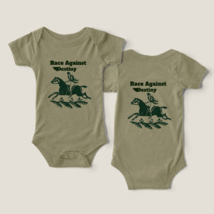 Race Against Destiny – Vintage Equestrian Graphic