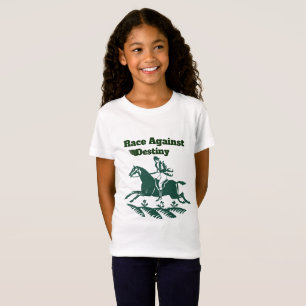Race Against Destiny – Vintage Equestrian Graphic T-Shirt
