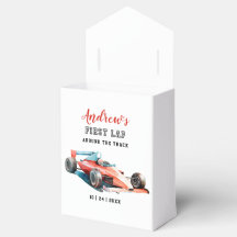 Race Car 1st Birthday First Lap Racing Cars Party