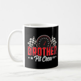 Race Car Birthday Party Racing Family Brother Pit Coffee Mug