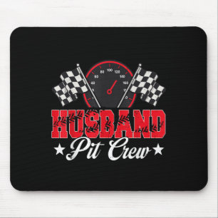 Race Car Birthday Party Racing Family Husband Pit Mouse Pad
