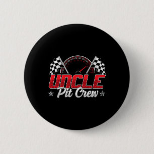 Race Car Birthday Party Racing Family Uncle Pit Cr 6 Cm Round Badge