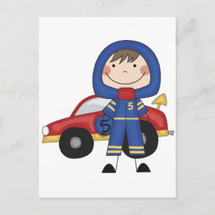 Race Car - Boy Tshirts and Gifts Postcard