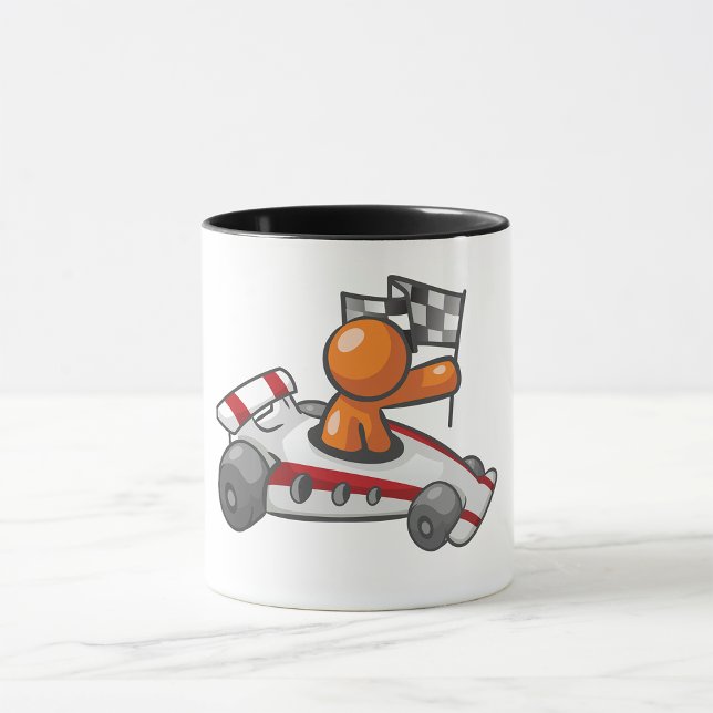 Race Car Chequered Flag Mug (Creator Uploaded)