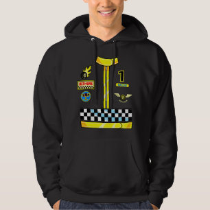 Race Car Driver Costume Men Women Birthday Hallowe Hoodie