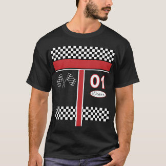 Race Car Driver For Halloween gift family T-Shirt