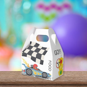 Race Car Food or Prizes to Go Favour Box