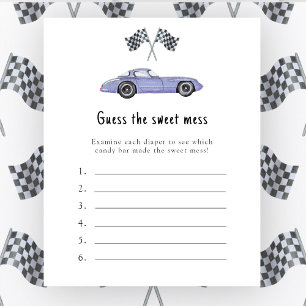 Race car - Guess the Sweet Mess game