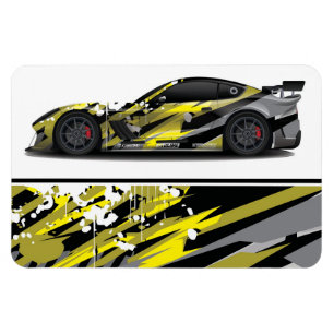 Race Car Magnet