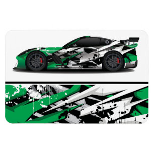 Race Car Magnet