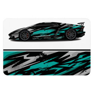 Race Car Magnet
