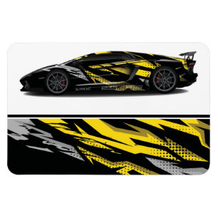 Race Car Magnet