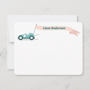 Race Car Note Card