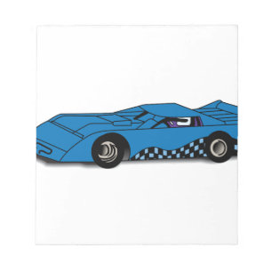 Race Car Notepad