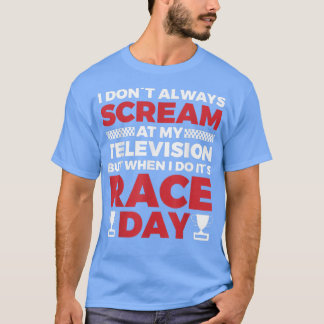 Race Car Parties Race Day T-Shirt