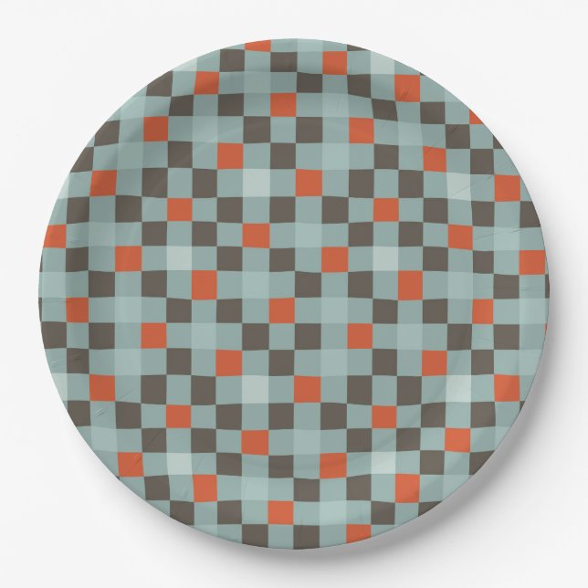 Race Car Party Paper Plates (Front)