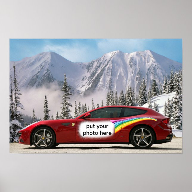 race car poster (Front)