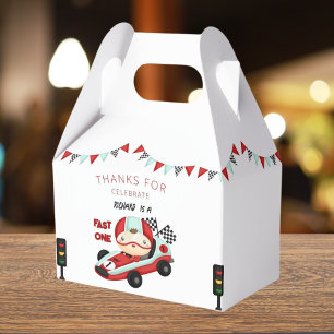 Race Car Racing Kid's Birthday Theme Favour Box