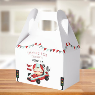 Race Car Racing Kid's Birthday Theme Favour Box