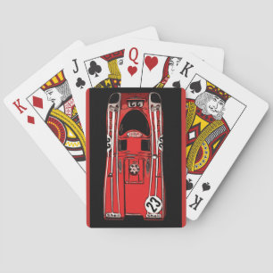 RACE CAR- VICTORY PLAYING CARDS