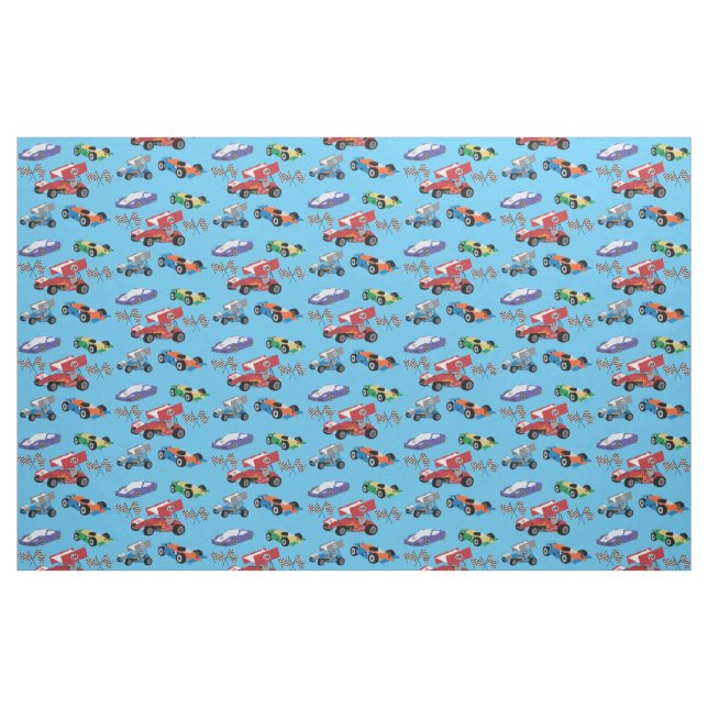 Race Cars Fabric (Fat Quarter)
