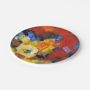 Race Day Paper Plate