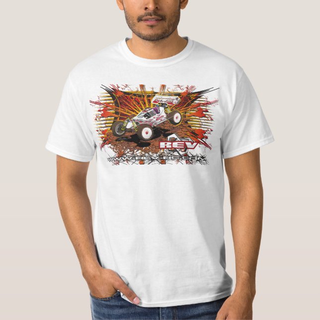 race element vinyl t-shirt (Front)
