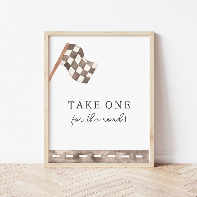 Race Flag Custom Favour Sign (Creator Uploaded)