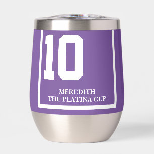 Race Horse 10 Purple Personalised Derby