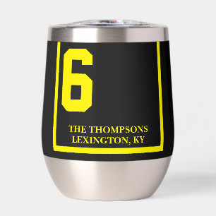 Race Horse 6 Black Personalised Derby