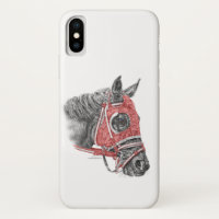 Race Horse Portrait Silks