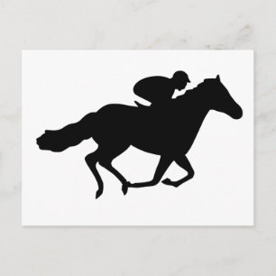 Race Horse Postcard