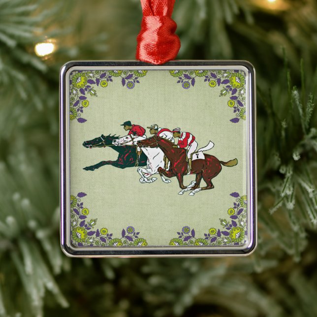 Race Horses Ornament (Tree)