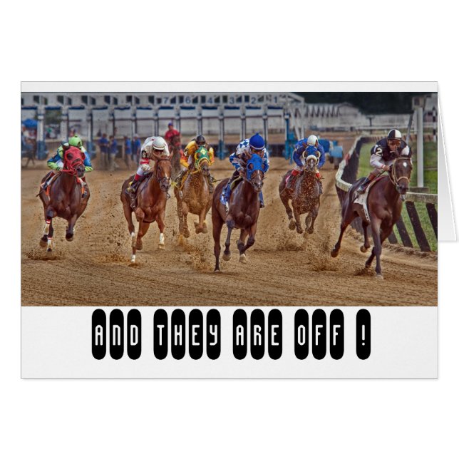 Race Horses Thoroughbreds (Front Horizontal)