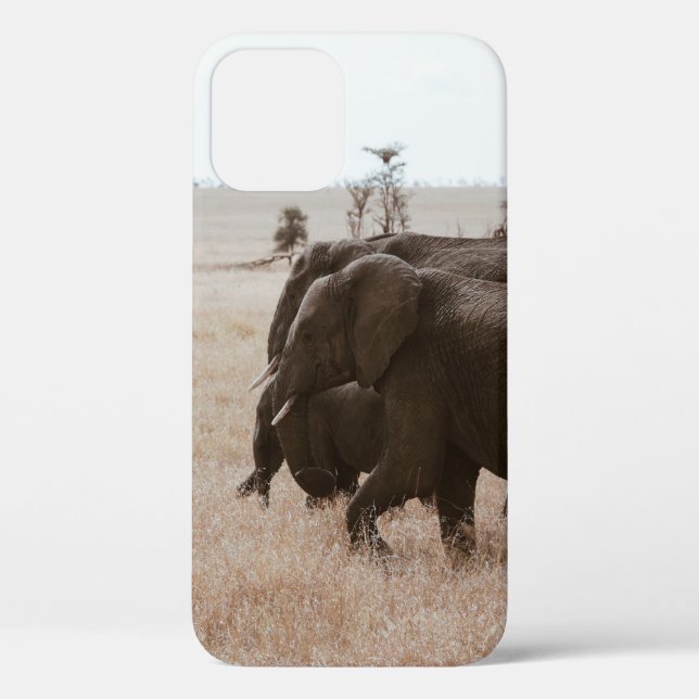 RACE OF ELEPHANTS Case-Mate iPhone CASE (Back)