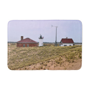 Race Point Lighthouse, Cape Cod, Massachusetts Bath Mat