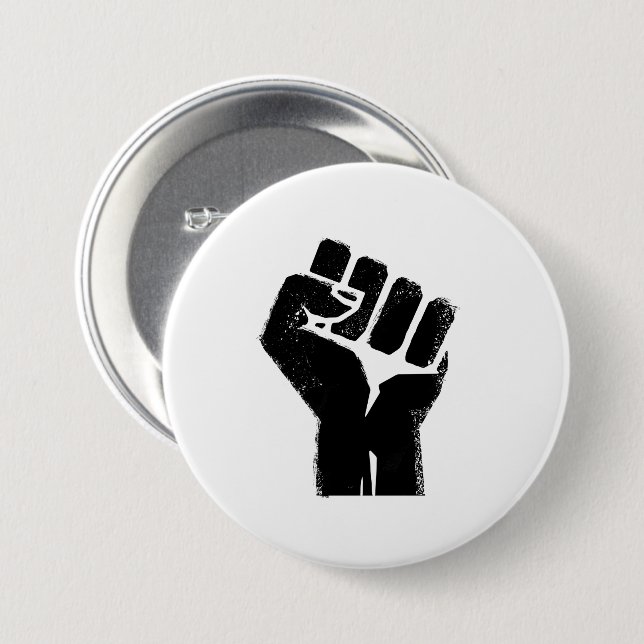 Race Solidarity 7.5 Cm Round Badge (Front & Back)