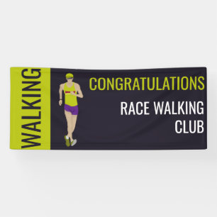 Race Walking Banner