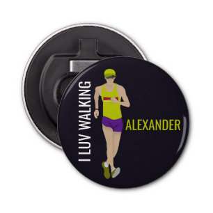 Race Walking Bottle Opener