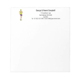 Race Walking Notepad