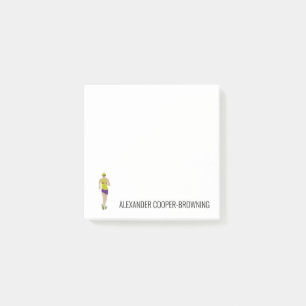 Race Walking Post-it Notes